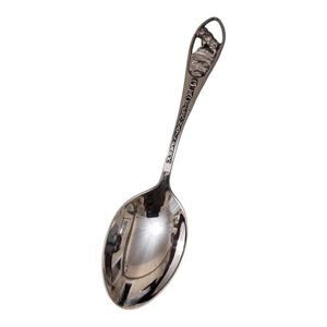 Sterling Silver Souvenir‎ Spoon Glacier National Park Mountain Goat Vintage